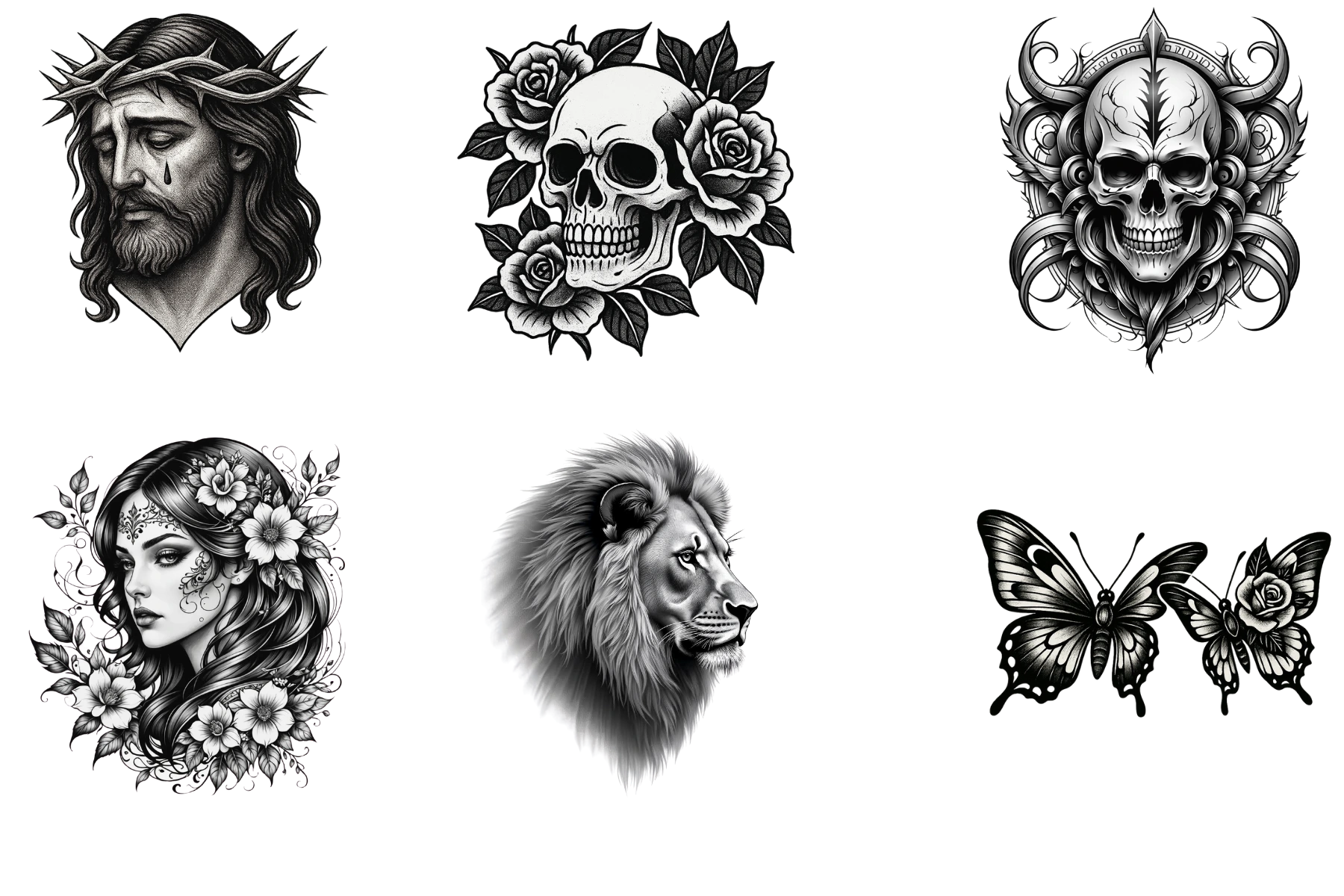 AI Generated Tattoo Designs Collection 2